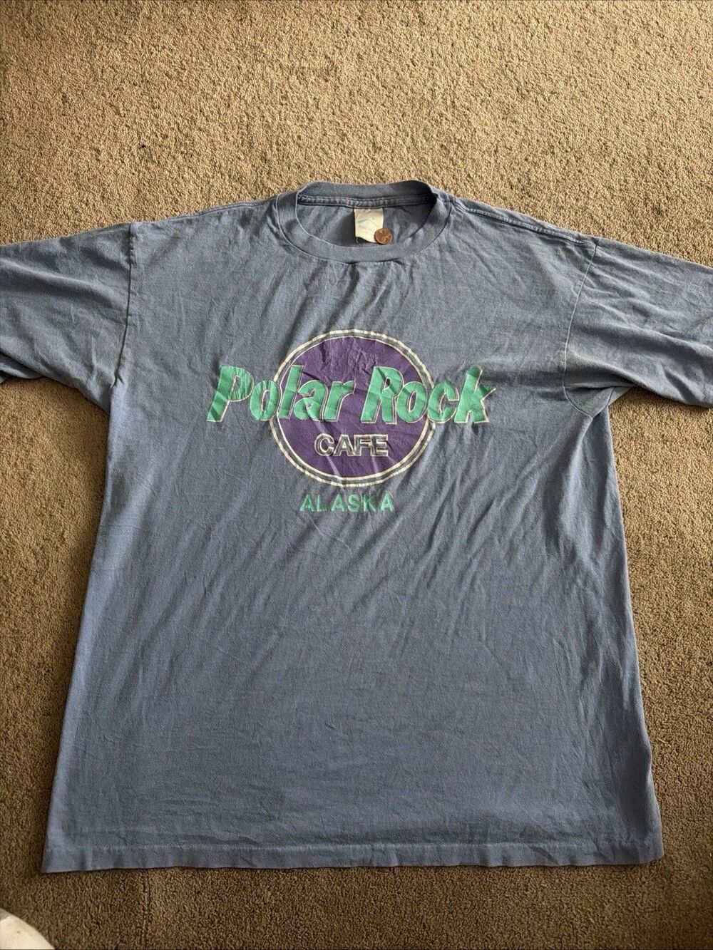 Vintage Single Stitch Polar Rock Cafe Alaska t-shirt size L
